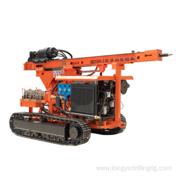 Ground Earth Auger Machine With Drill Bit